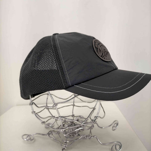 アンドワンダー and wander back mesh cap メンズ