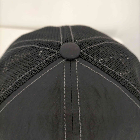 アンドワンダー and wander back mesh cap メンズ