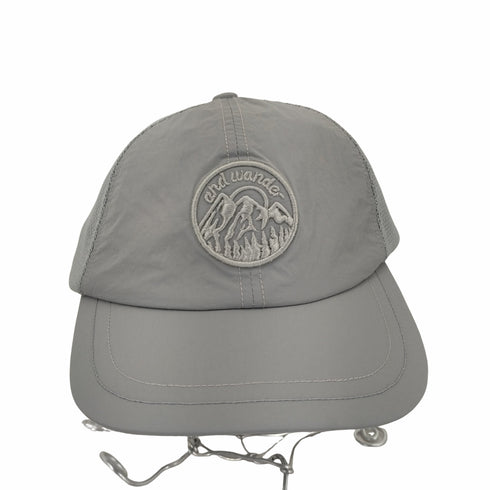アンドワンダー and wander back mesh cap メンズ