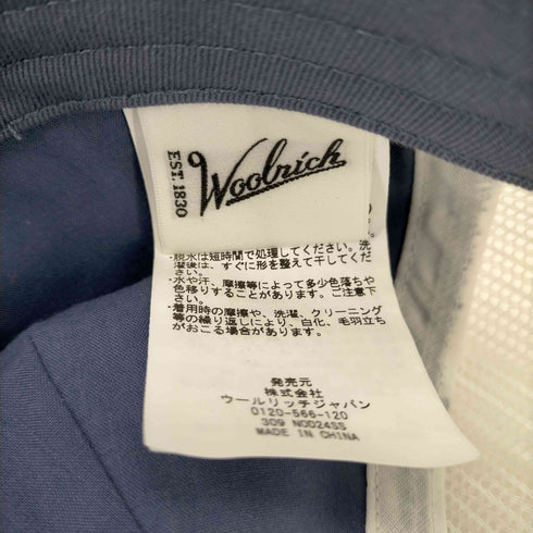 ウールリッチ WOOLRICH CORDURA LOGO MESH CAP メンズ