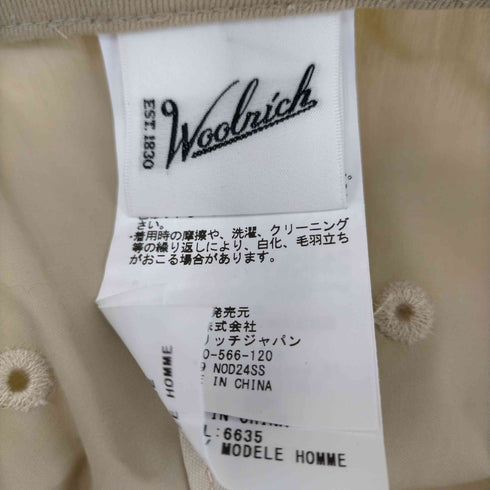 ウールリッチ WOOLRICH CORDURA LOGO CAP メンズ
