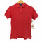 ラルフローレン RALPH LAUREN 裾スリット ポニー刺繍 鹿の子 コットン ポロシャツ レディース JPN:M