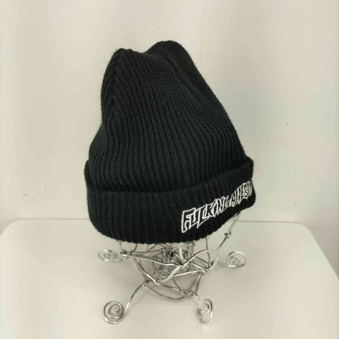 ファッキンオーサム FUCKING AWESOME フロントロゴ刺繍 ニットキャップ メンズ