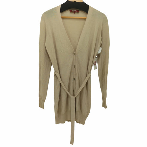 マックスマーラ MAX MARA レーヨン混 コットンロングカーディガン レディース import:S
