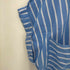 ザラ ZARA ストライプ ノースリシャツワンピース レディース import:M