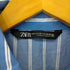 ザラ ZARA ストライプ ノースリシャツワンピース レディース import:M