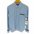 コムデギャルソンオム COMME des GARCONS HOMME AD2009 パイルライン パイピング レギュラーカラー シャツ メンズ JPN:XS