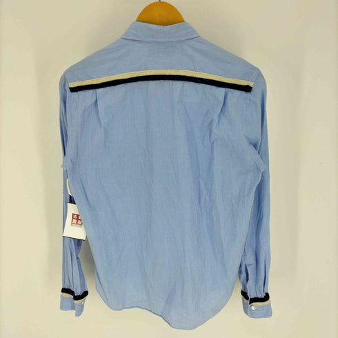 コムデギャルソンオム COMME des GARCONS HOMME AD2009 パイルライン パイピング レギュラーカラー シャツ メンズ JPN:XS