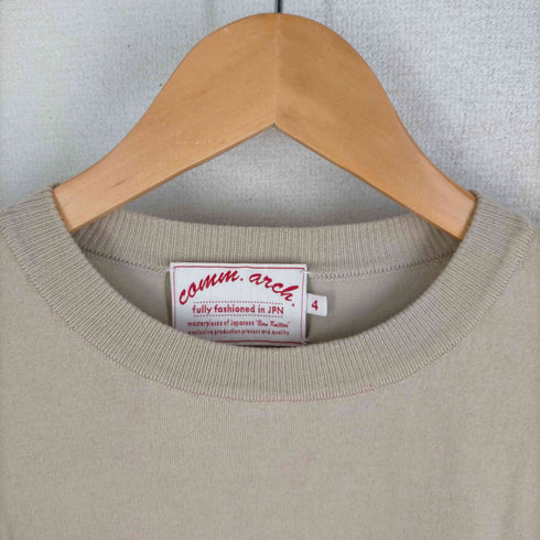 コムアーチ camm.arch. ポケット付き L/S ニット カットソー メンズ JPN:4