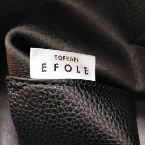 トプカピエフォル TOPKAPI EFOLE フェイクレザー ワイドベルト ショルダーバッグ レディース