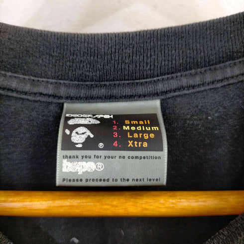 アベイシングエイプ A BATHING APE 90s 初期 星条旗エイプヘッド Tシャツ メンズ JPN:M