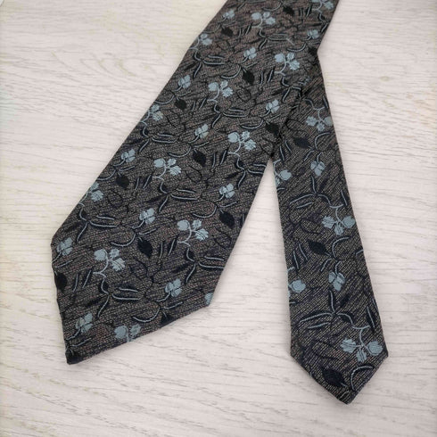 コムデギャルソンオム COMME des GARCONS HOMME SILK100% 田中オム ジャガード 総柄ネクタイ メンズ