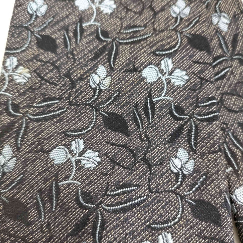 コムデギャルソンオム COMME des GARCONS HOMME SILK100% 田中オム ジャガード 総柄ネクタイ メンズ