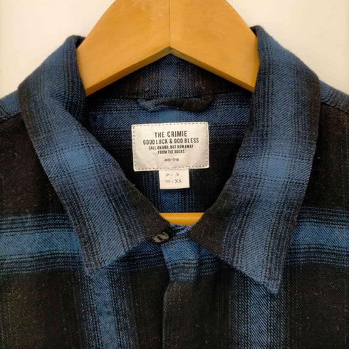 クライミー THE CRIMIE OMBRE CHECK LONG SLEEVE SHIRT メンズ JPN:S