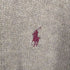 ポロバイラルフローレン Polo by RALPH LAUREN スモールポニー刺繍 ハーフジップ ラムウールニット ベンチレーション メンズ import:M
