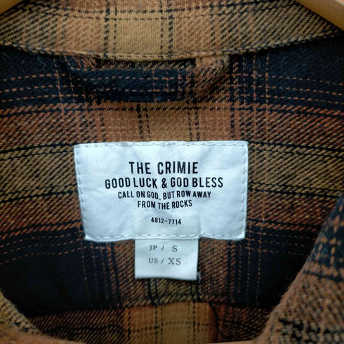 クライミー THE CRIMIE OMBRE CHECK LONG SLEEVE SHIRT メンズ JPN:S