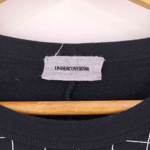 アンダーカバーイズム UNDERCOVERISM openstrings期 ブロックチェック レイヤード7分袖カットソー クルーネックTシャツ メンズ JPN:2