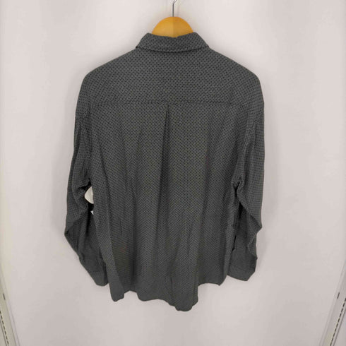 クレイボーン Claiborne 総柄両フラップポケットレーヨンシャツ メンズ import:M