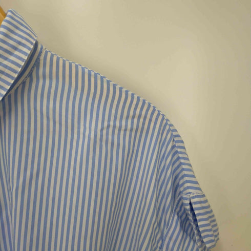 ザラ ZARA デザインストライプシャツ レディース import:M