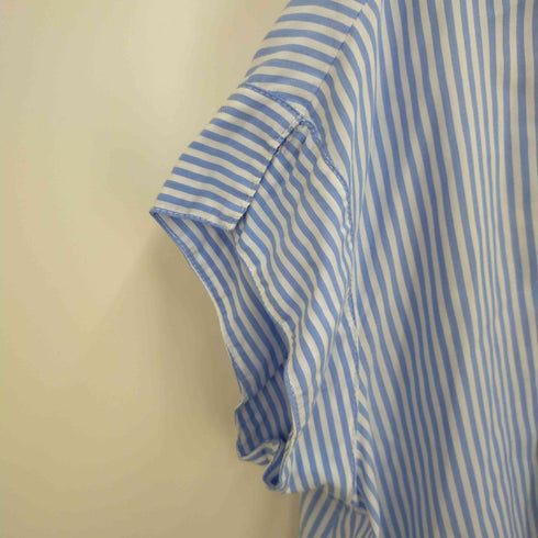 ザラ ZARA デザインストライプシャツ レディース import:M