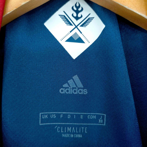 アディダス adidas CLIMALITE JAPAN ドットゲームシャツ メンズ X0