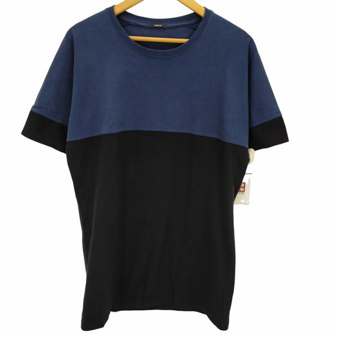 デンハム DENHAM バイカラー半袖tシャツ メンズ XL
