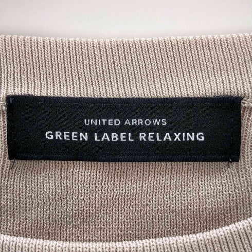 ユナイテッドアローズグリーンレーベルリラクシング UNITED ARROWS green label relaxing ソウバリ ソデ シフォン プルオーバー ニット レディース FREE