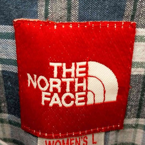 ザノースフェイス THE NORTH FACE コットン チェックシャツ レディース import:L