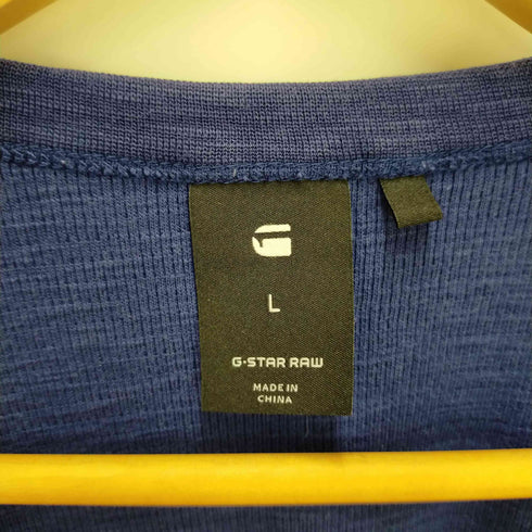 ジースターロー G-STAR RAW コットンワンポイントTシャツ メンズ JPN:L