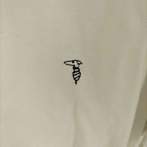 トラサルディ TRUSSARDI イタリア製 ロゴ刺繍 S/S ポロ シャツ メンズ import:XL