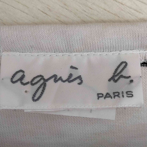アニエスベー agnes b. ボーダー ロングスリーブTシャツ レディース