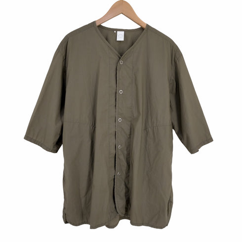 タクタク tac:tac タイプライター ノーカラーシャツ メンズ JPN:M