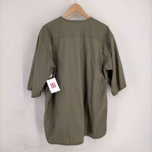 タクタク tac:tac タイプライター ノーカラーシャツ メンズ JPN:M