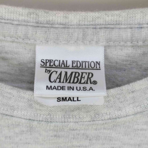 キャンバー CAMBER USA製 クルーネック ポケット L/S カットソー メンズ import:S