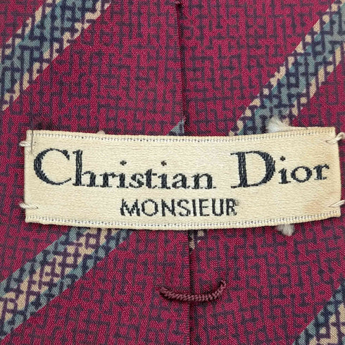 クリスチャンディオール Christian Dior MONSIEUR シルク ネクタイ メンズ