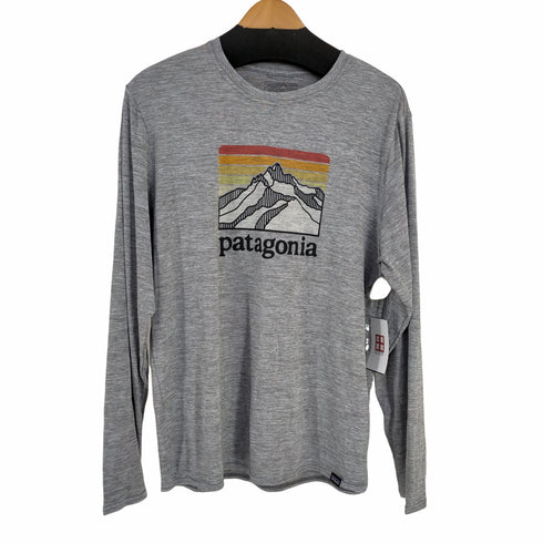 パタゴニア patagonia L/S CAPILENE COOL DAILY GRAPHIC SHIRT メンズ import:M