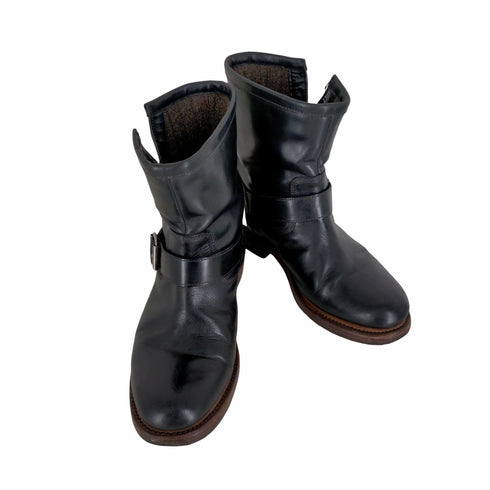 グレンソン GRENSON 4041 レザー モンクストラップ ブーツ レディース 4