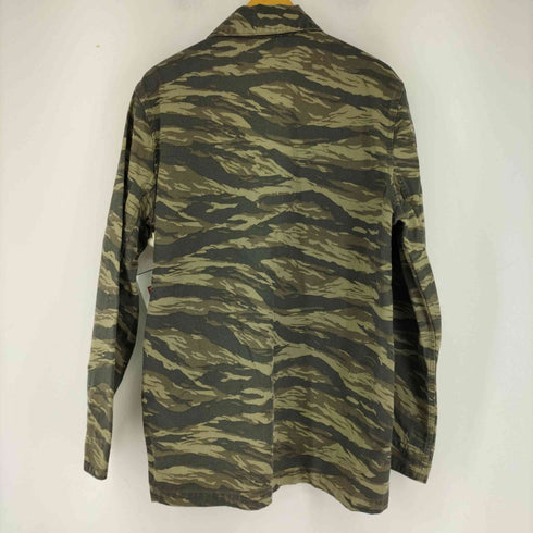 エイチアンドエム H&M タイガーカモ カバーオール レディース import:M