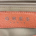 グレ GRES PARIS エンボスロゴ レザーハンドバッグ レディース