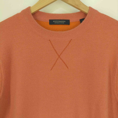 スコッチアンドソーダ SCOTCH&SODA ポケット クルーネックニット メンズ JPN:M