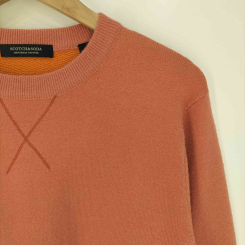 スコッチアンドソーダ SCOTCH&SODA ポケット クルーネックニット メンズ JPN:M