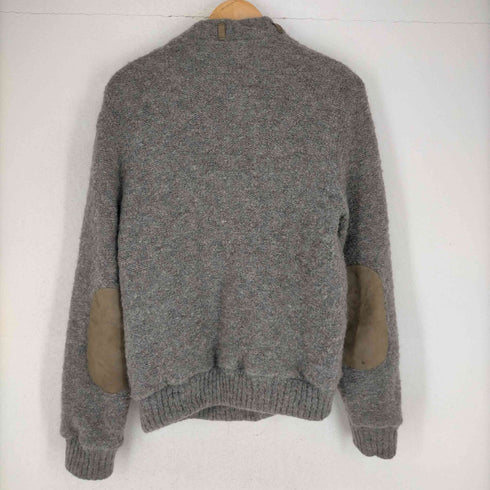 ツンドラ tundra 70-80s カナダ製 エルボーパッチウールブルゾン メンズ import:L