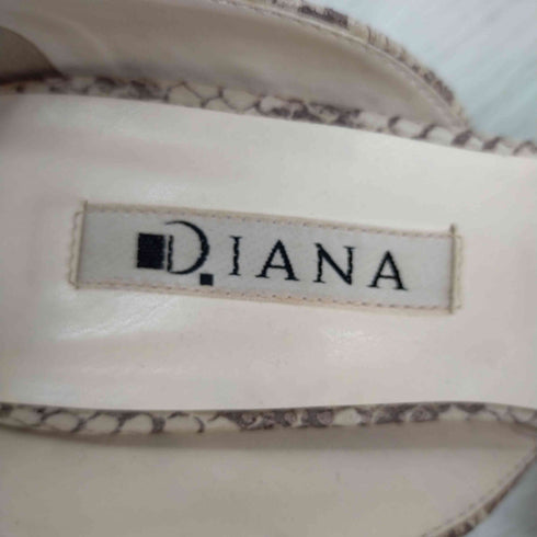 ダイアナ DIANA パイソンヒールパンプス レディース 22
