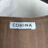 コヒナ COHINA Vネックリブニットワンピース レディース