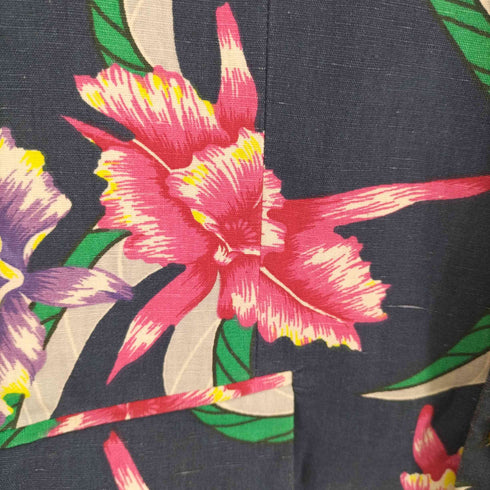 トミーヒルフィガー TOMMY HILFIGER 花柄レーヨン2Bテーラードジャケット メンズ EUR:46