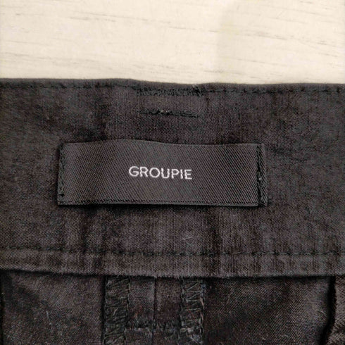 GROUPIE ヘンプ混 2タックチノパンツ メンズ JPN:2