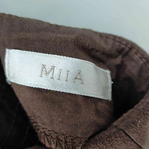 ミーア MiiA マーメイドキャミワンピース スウェードタッチ レディース
