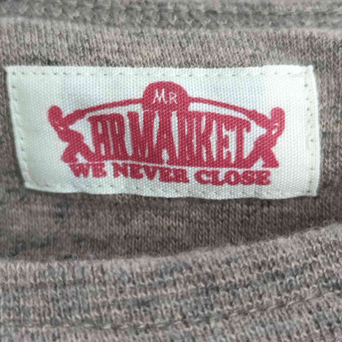 ハリウッドランチマーケット HR MARKET ストレッチフライス クルーネックTシャツ メンズ JPN:4