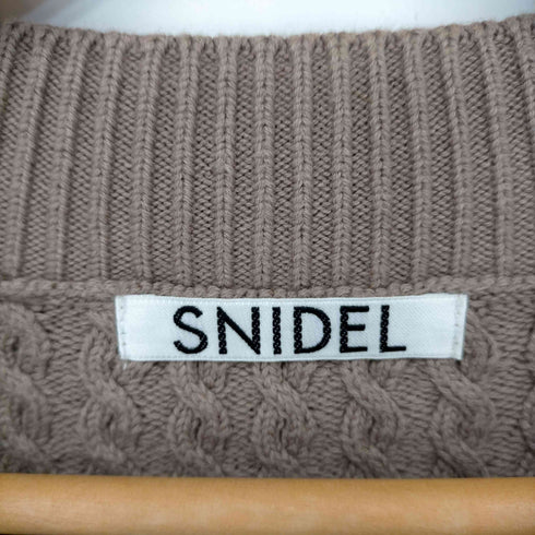 スナイデル snidel ニットベスト レディース ONE SIZE
