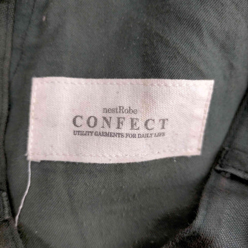 ネストローブ コンフェクト nest Robe CONFECT コットンリネン ボタンフライストライプスラックス メンズ JPN:3